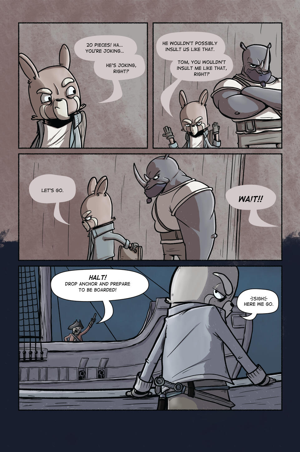 Near the Wind - page 3