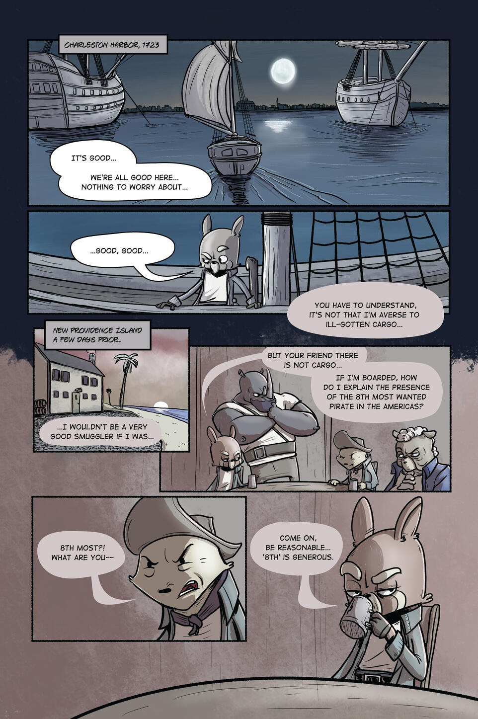 Near the Wind - page 1